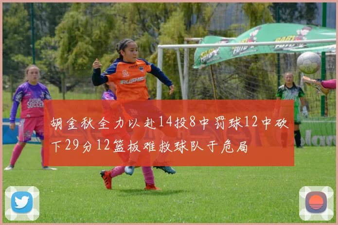 胡金秋全力以赴14投8中罚球12中砍下29分12篮板难救球队于危局